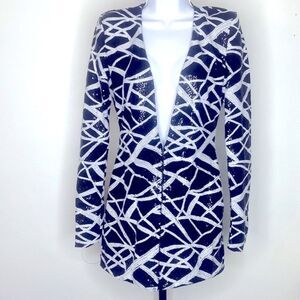 NEW…Black/White sequins dress size S (small) from KLOSET ENVY